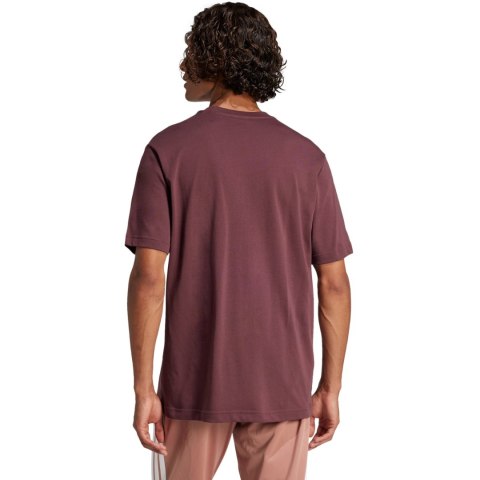 Koszulka męska adidas Essentials Big Logo bordowa JE8939