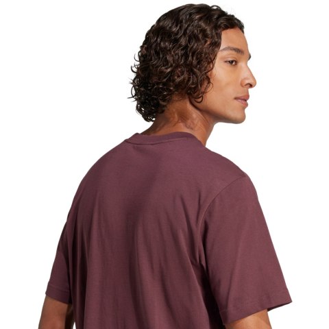 Koszulka męska adidas Essentials Big Logo bordowa JE8939