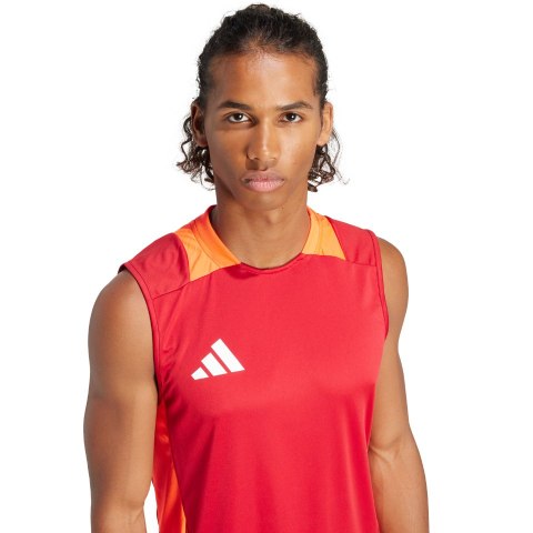 Koszulka męska adidas Tiro 24 Competition Training Sleeveless Jersey czerwona IR5474