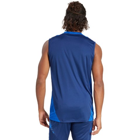 Koszulka męska adidas Tiro 24 Competition Training Sleeveless Jersey granatowa IR5476