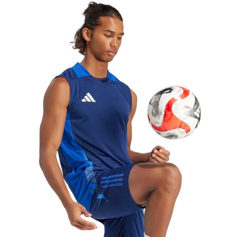 Koszulka męska adidas Tiro 24 Competition Training Sleeveless Jersey granatowa IR5476