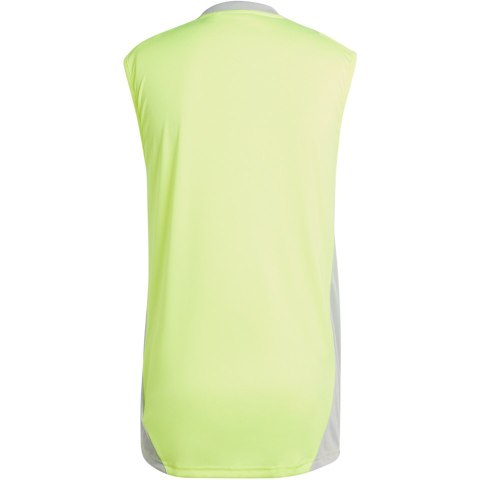 Koszulka męska adidas Tiro 24 Competition Training Sleeveless Jersey limonkowa IR5478