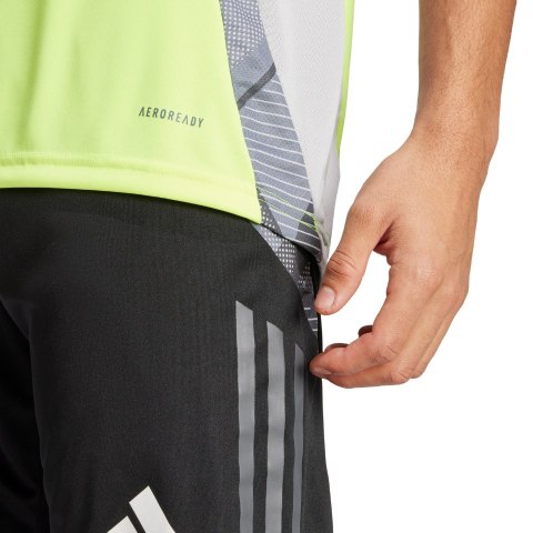 Koszulka męska adidas Tiro 24 Competition Training Sleeveless Jersey limonkowa IR5478