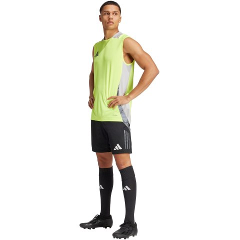 Koszulka męska adidas Tiro 24 Competition Training Sleeveless Jersey limonkowa IR5478