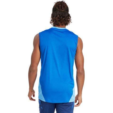 Koszulka męska adidas Tiro 24 Competition Training Sleeveless Jersey niebieska IR5475