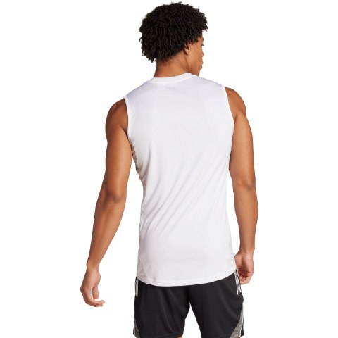 Koszulka męska adidas Tiro 25 Competition Sleeveless Jersey biała JJ1522