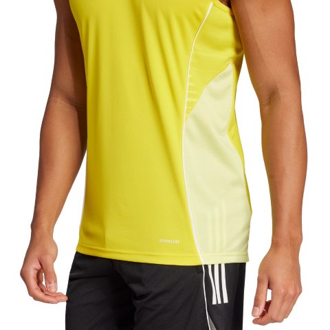 Koszulka męska adidas Tiro 25 Competition Sleeveless Jersey żółta JI8954