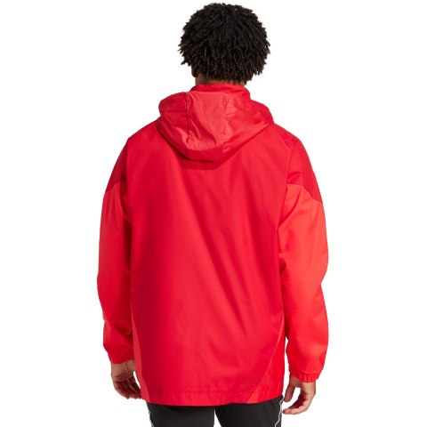 Kurtka męska adidas Tiro 25 Competition All-Weather czerwona JI6503