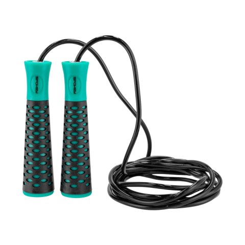 Skakanka z łożyskami Spokey Candy Rope czarno-zielona 943631