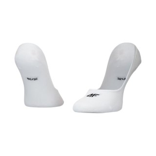 Skarpety damskie 4F F472 2 pak białe 4FWMM00USOCF472 10S