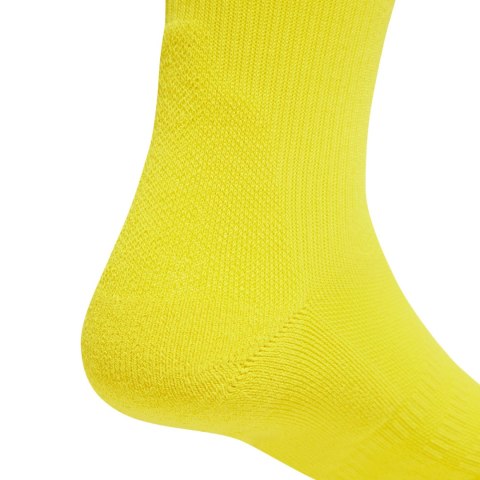 Skarpety piłkarskie adidas Football Cushioned Performance Crew żółte JW3437