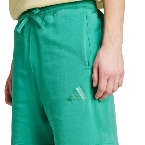 Spodenki męskie adidas All SZN French Terry zielone JI6417