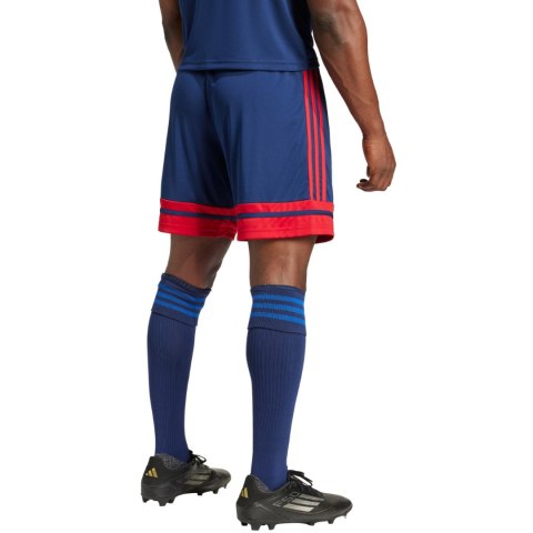 Spodenki męskie adidas Squadra 25 niebiesko-czerwone JH3408