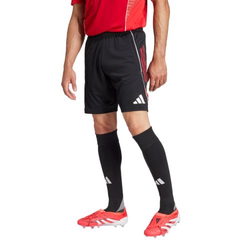 Spodenki męskie adidas Tiro 25 Competition Training czarno-czerwone JI6491