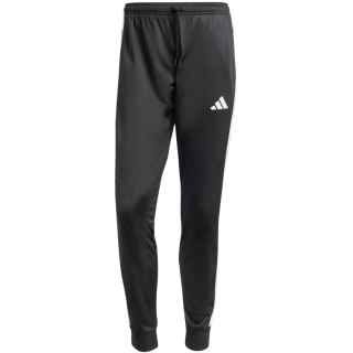 Spodnie męskie adidas 3-Stripes Tricot Regular Tapered czarne JI8809