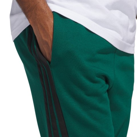 Spodnie męskie adidas Essentials 3-Stripes Fleece zielone JD1860
