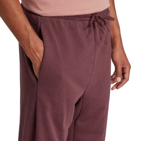 Spodnie męskie adidas Essentials Big Logo French Terry bordowe JE8972