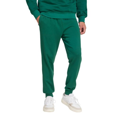 Spodnie męskie adidas Essentials Feel Cozy French Terry zielone JE3858