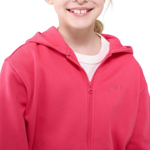 Bluza dla dziewczynki 4F F1853 fuksja 4FJWSS25TSWSF1853 55S