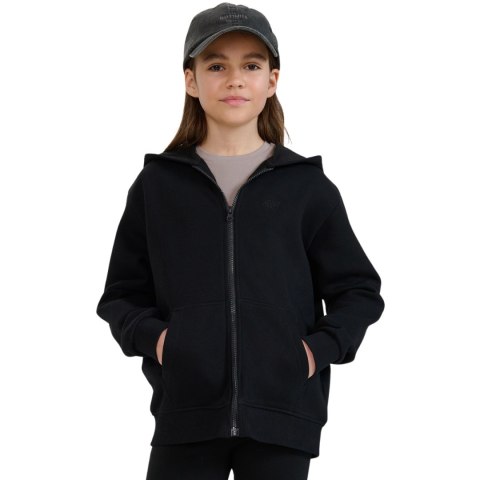 Bluza dla dziewczynki 4F F1861 głęboka czerń 4FJWMM00TSWSF1861 20S