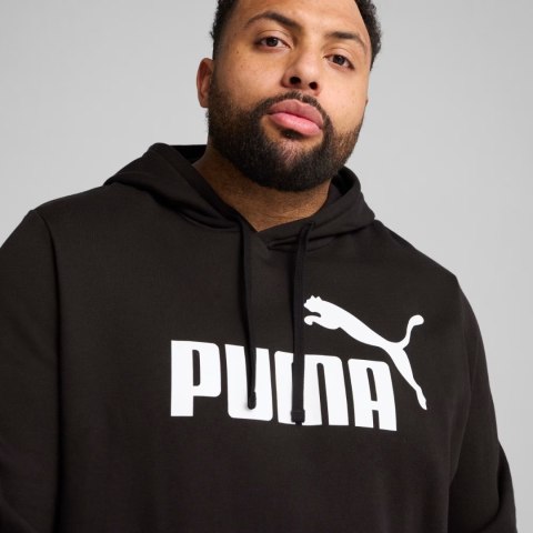 Bluza męska Puma ESS No.1 Logo Hoodie FL czarna 682570 01