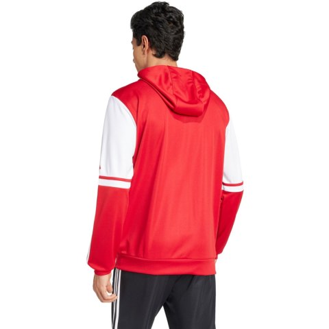 Bluza męska adidas Squadra 25 Hoody czerwona JD2990