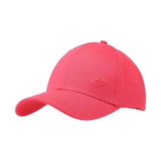 Czapka z daszkiem 4F U367 czerwona 4FWSS25ACABU367 62S
