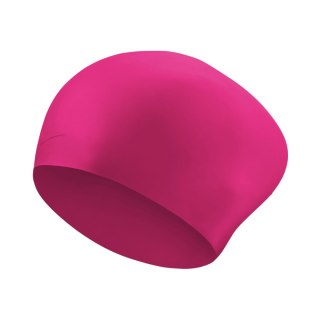 Czepek pływacki Nike Os Long Hair Silicone różowy NESSA198-672 OS