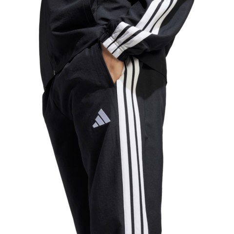 Dres męski adidas Sportswear Basic 3-Stripes Woven TT Track Suits czarny JI8849