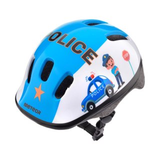 Kask rowerowy Meteor KS06 Police rozm. XS 44-48 cm 17442