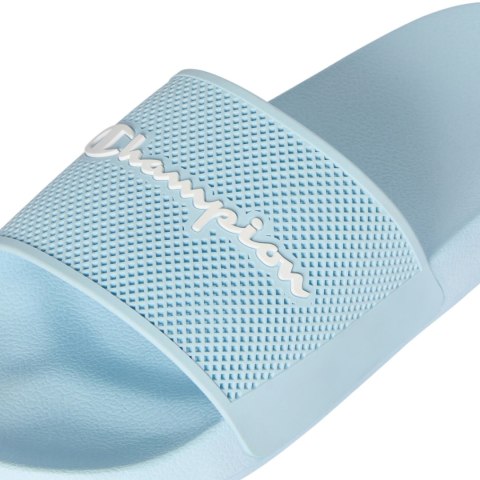 Klapki damskie Champion DTN21 Slide błękitne S11806 BS010