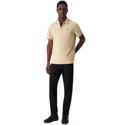 Koszulka męska Champion polo beżowa 220897 MS091