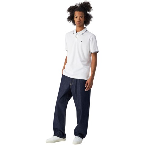 Koszulka męska Champion polo biała 220897 WW001