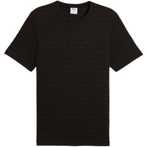 Koszulka męska Puma Ess Elevated Structured Tee czarna 684722 01
