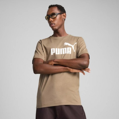 Koszulka męska Puma Ess No.1 Logo Tee (s) zielona 682533 83