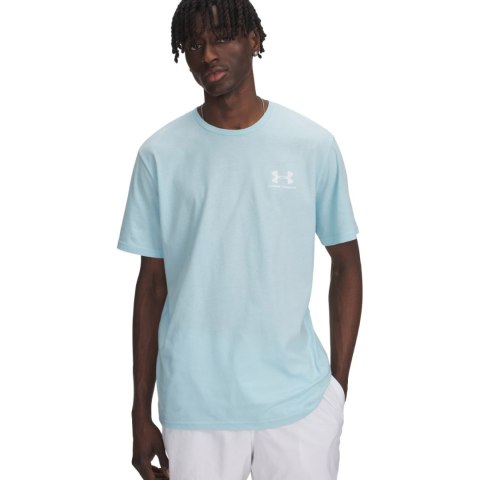Koszulka męska Under Armour Sportstyle Left Chest Ss jasnoniebieska 1326799 494