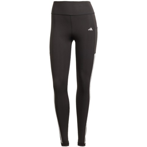 Legginsy damskie adidas Optime 3-Stripes Full-Length 1/1 czarne IT9105