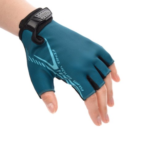 Rękawiczki rowerowe Meteor MX11 niebieskie 17610-17611-17612-17613