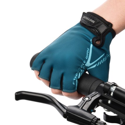 Rękawiczki rowerowe Meteor MX11 niebieskie 17610-17611-17612-17613
