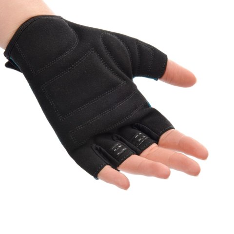 Rękawiczki rowerowe Meteor MX11 niebieskie 17610-17611-17612-17613