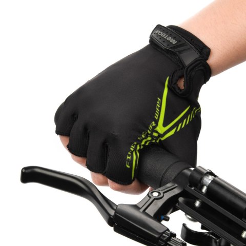 Rękawiczki rowerowe Meteor MX12 czarne 17615-17616-17617-17618