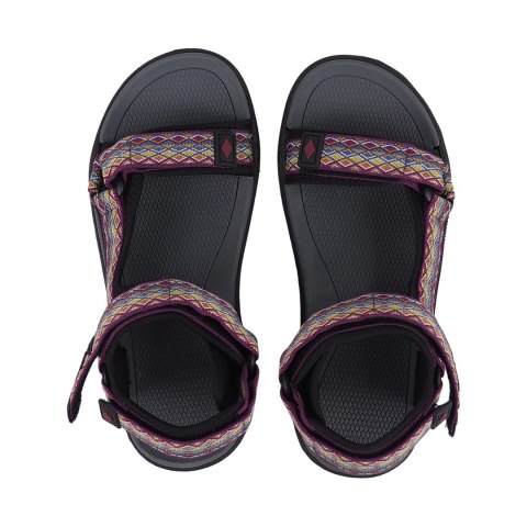 Sandały damskie Lee Cooper fioletowo-szare LCW-25-34-3565LA