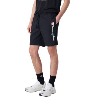 Spodenki kąpielowe męskie Champion Beachshort czarne 219978 KK001