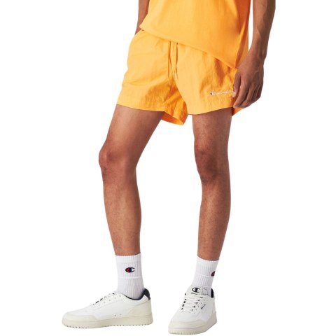 Spodenki kąpielowe męskie Champion Beachshort pomarańczowe 219979 OS059