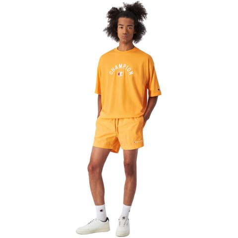 Spodenki kąpielowe męskie Champion Beachshort pomarańczowe 219979 OS059