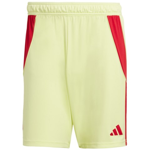 Spodenki męskie adidas Tiro 24 żółto-czerwone JI6090
