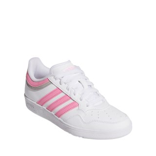Buty dla dzieci adidas Hoops 4.0 biało-różowe JI0900