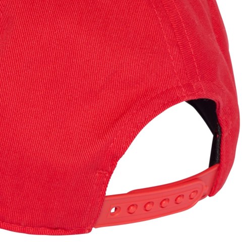 Czapka z daszkiem adidas Baseball czerwona JX1260