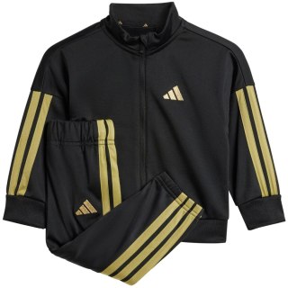 Dres dla dzieci adidas Essentials Climacool czarno-złoty JC8857