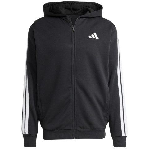 Dres męski adidas Colorblock Hooded Tracksuit czarny JL8599